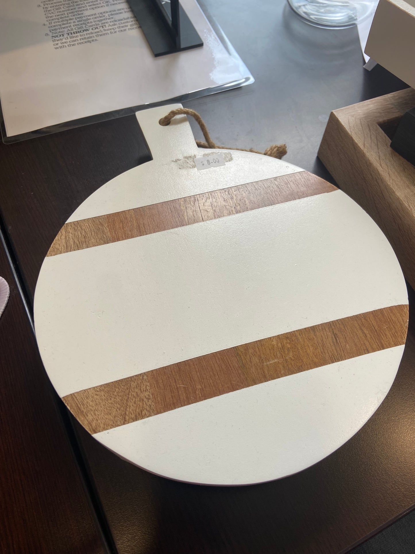Round dual wood riser