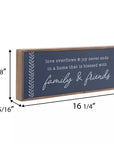 Family & Friends Wood Wall Decor