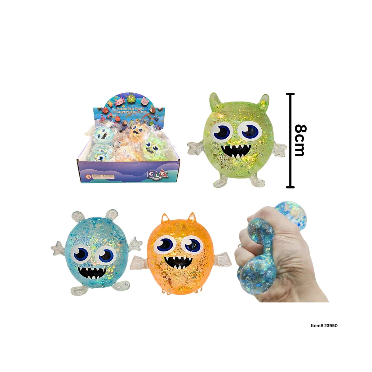 Squeeze Sugar Monster – Sweetly Squishy Stress Relief!