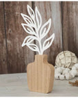 Botanical Leaves Metal Decor