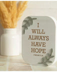 Psalm 71:14 Wood Decor