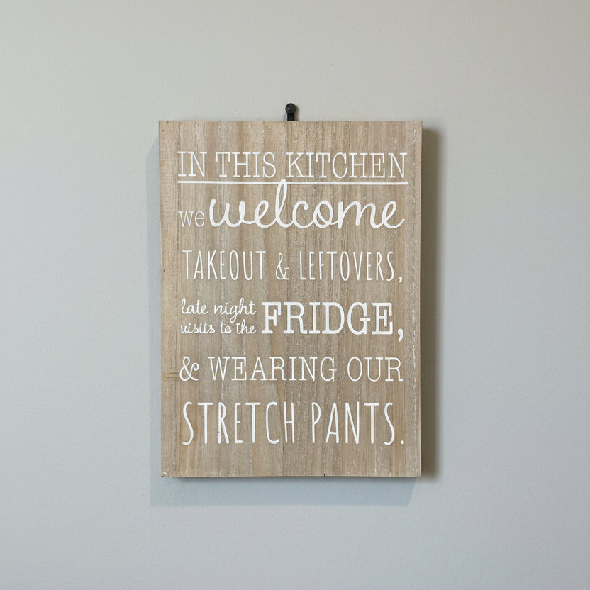 In This Kitchen Wall Art