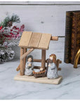 Rustic Nativity Scene