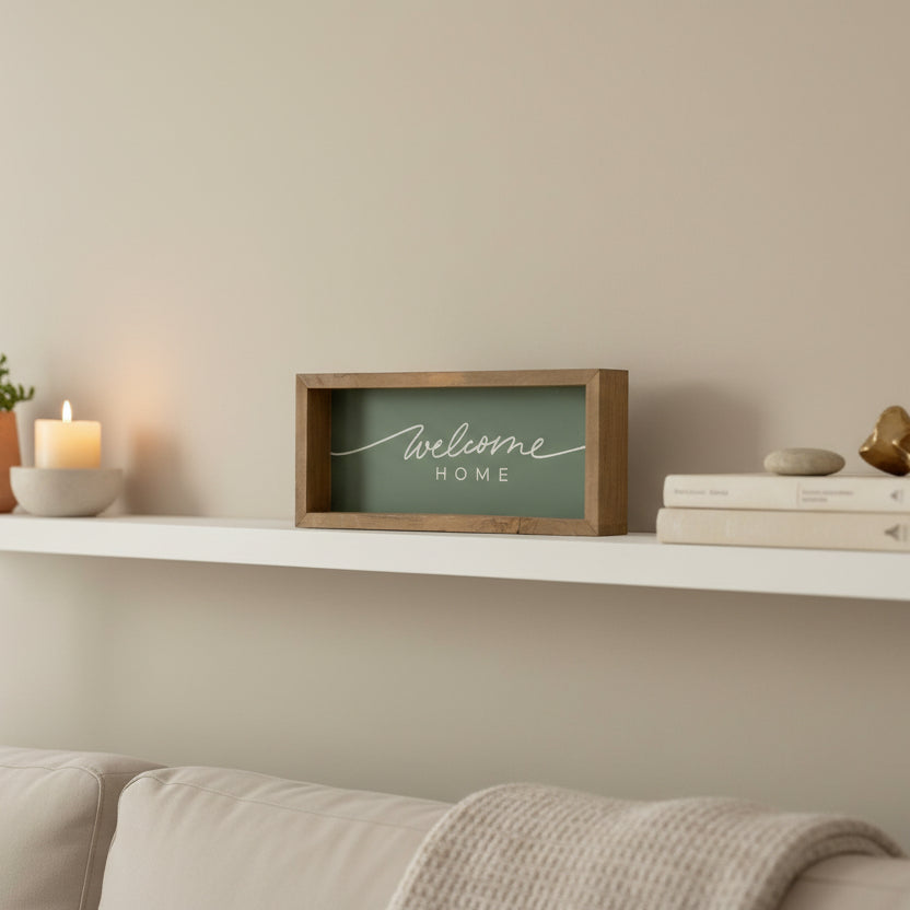 Welcome Home Sign