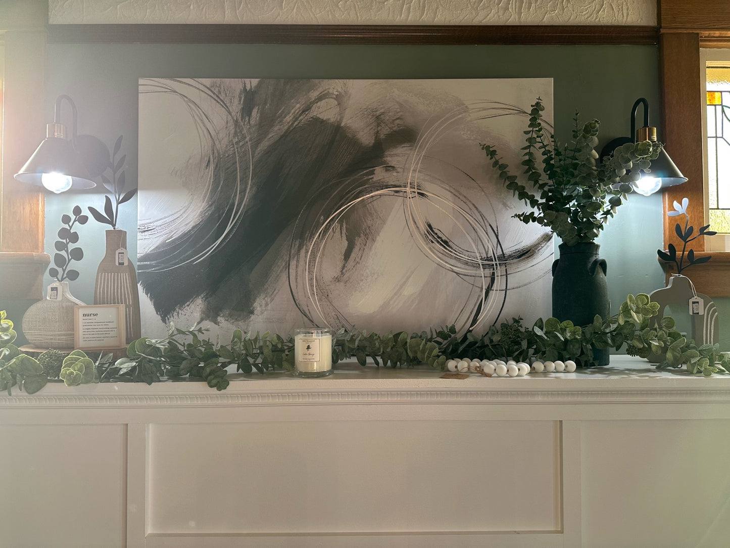 Modern Motion Abstract Canvas Print