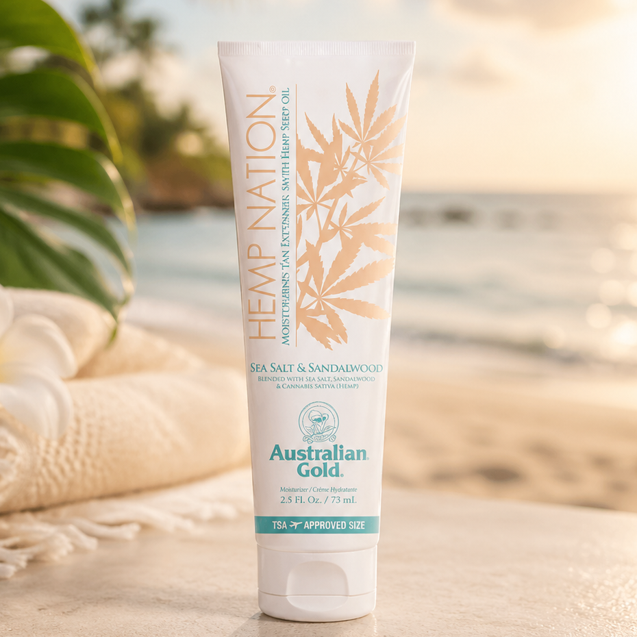 Hemp Nation Sea Salt & Sandalwood Tan Extender 2.8 oz