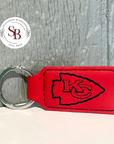 Leather Back Pack/Key Tag
