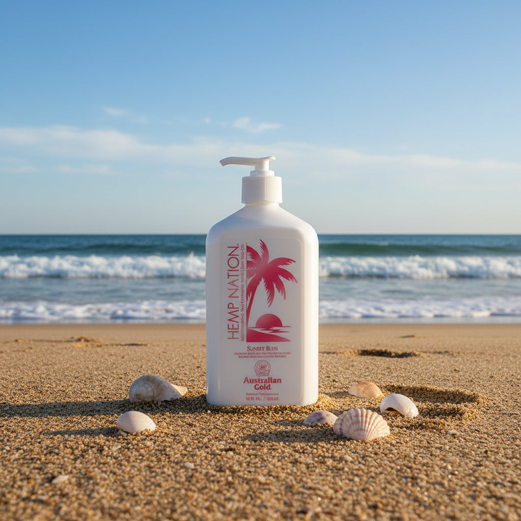 Hemp Nation Moisturizer Tan Extender Sunset Bliss