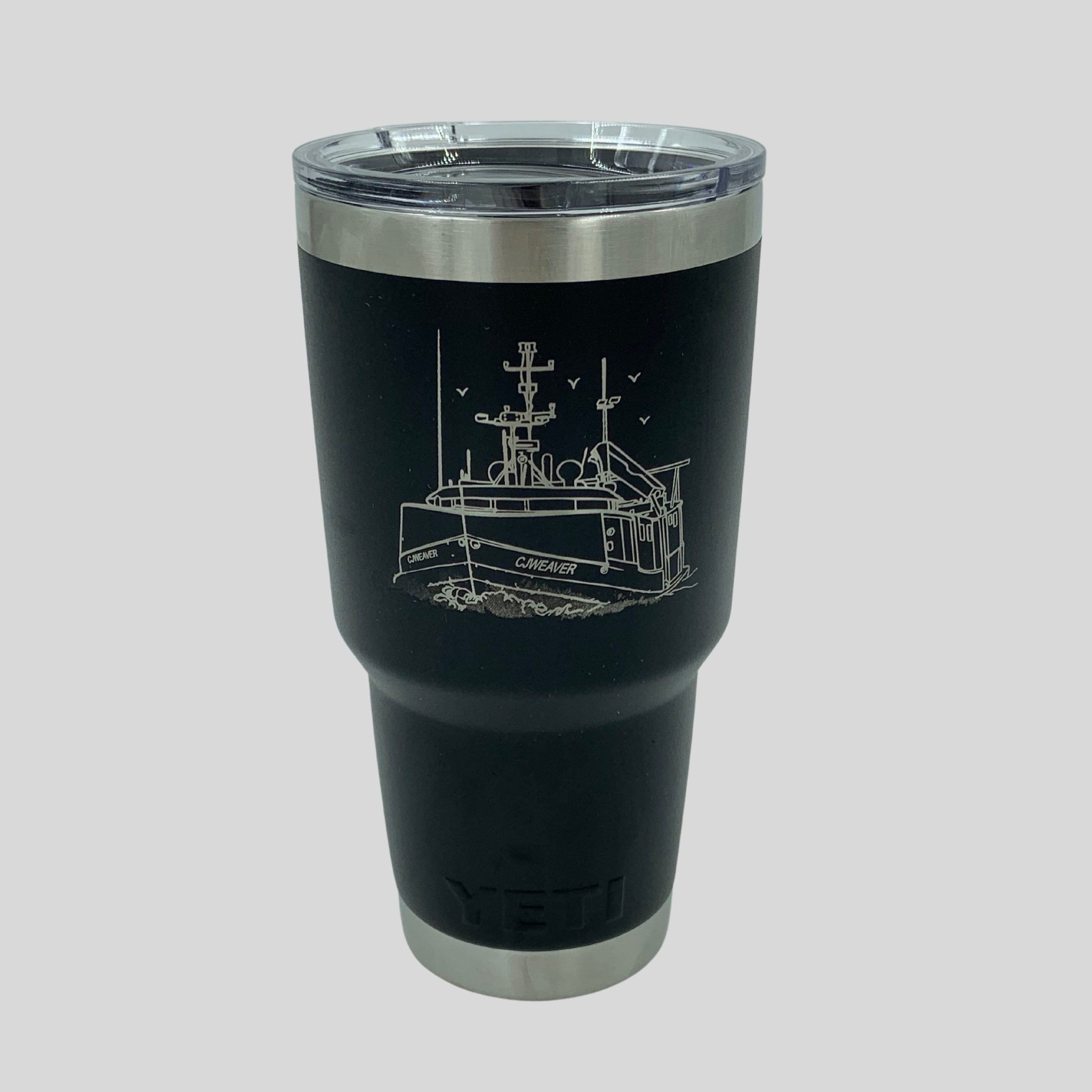 Black yeti 30 oz 2024 tumbler