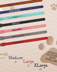 Leather Dog Collars - Customizable