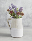 Rustic Ceramic Pitcher Vase