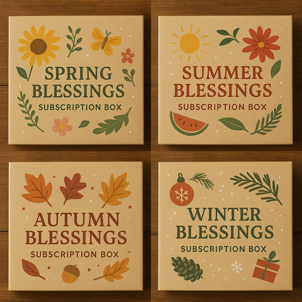 Seasonal Blessings Subscription Box