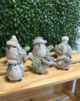 Winter Chickadee Figurines