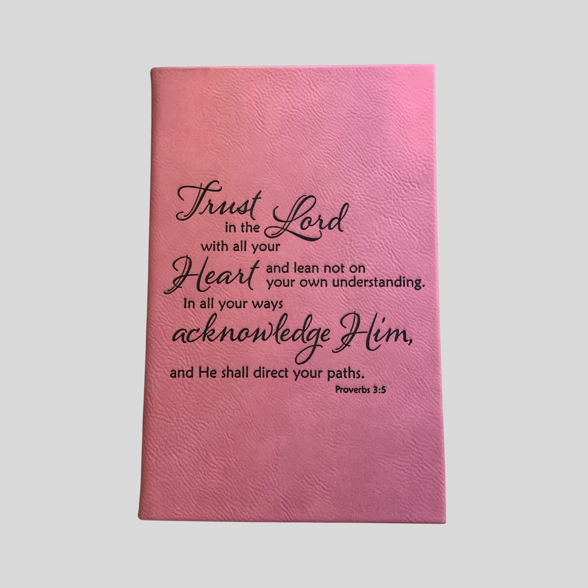 Customizable Hardcover Leather Journal