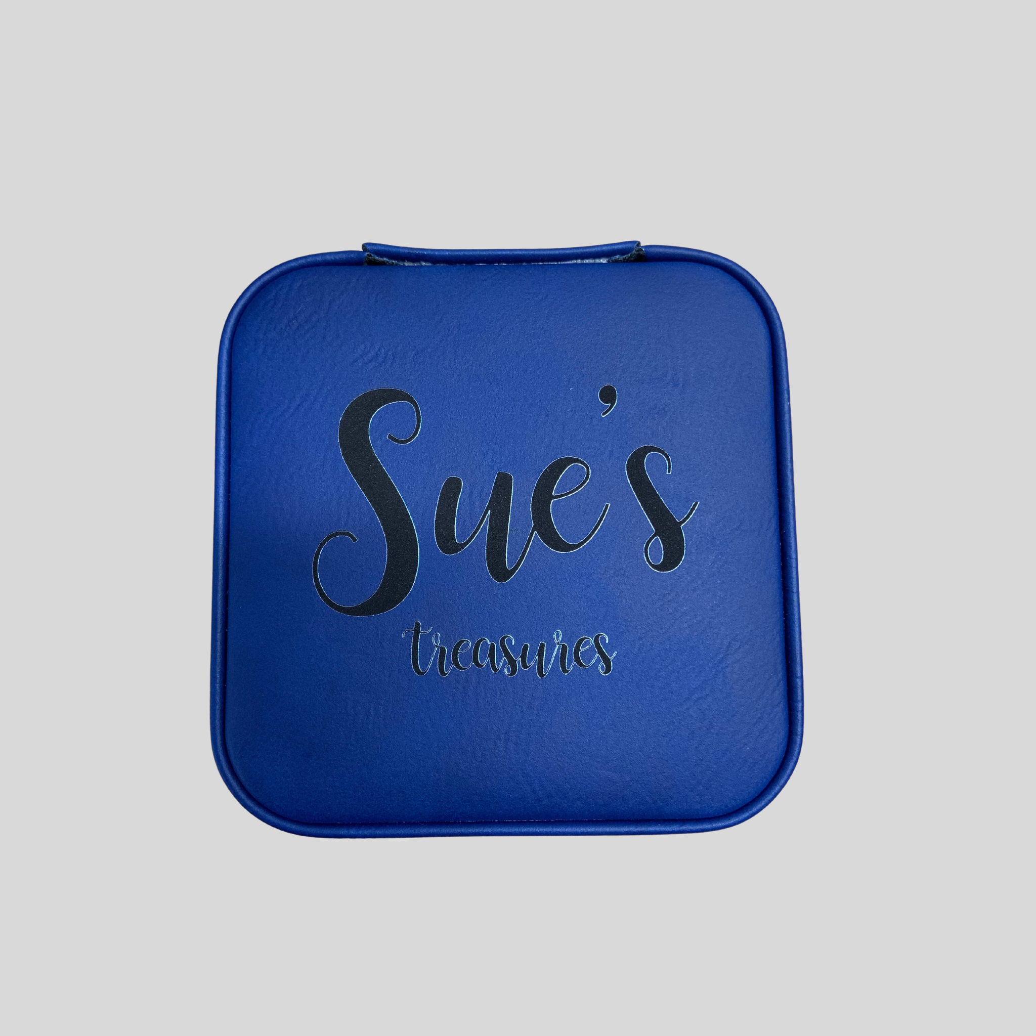 Leather Travel Jewelry Boxes - Customizable