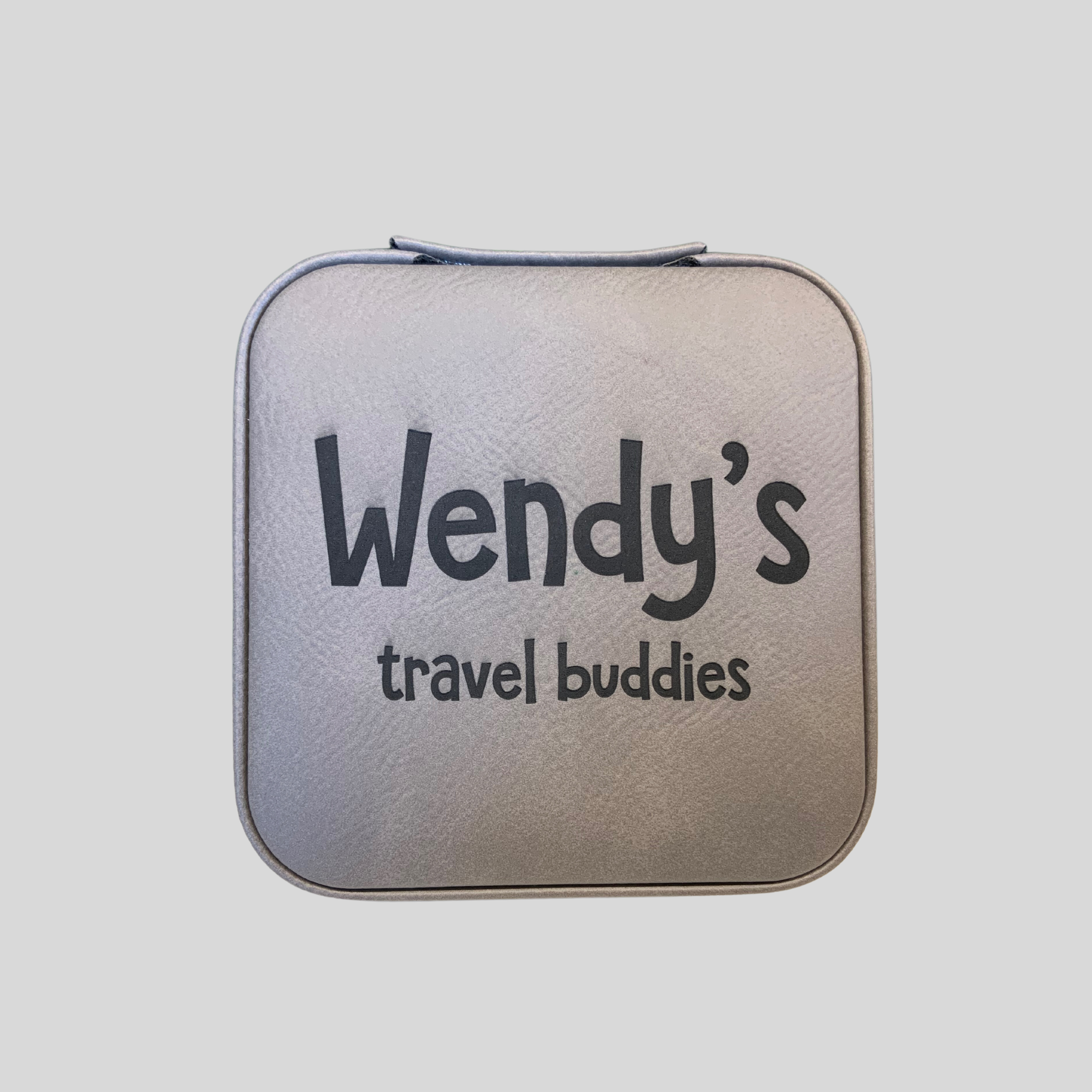 Leather Travel Jewelry Boxes - Customizable