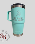 YETI 25oz Travel Mug with Stronghold Lid