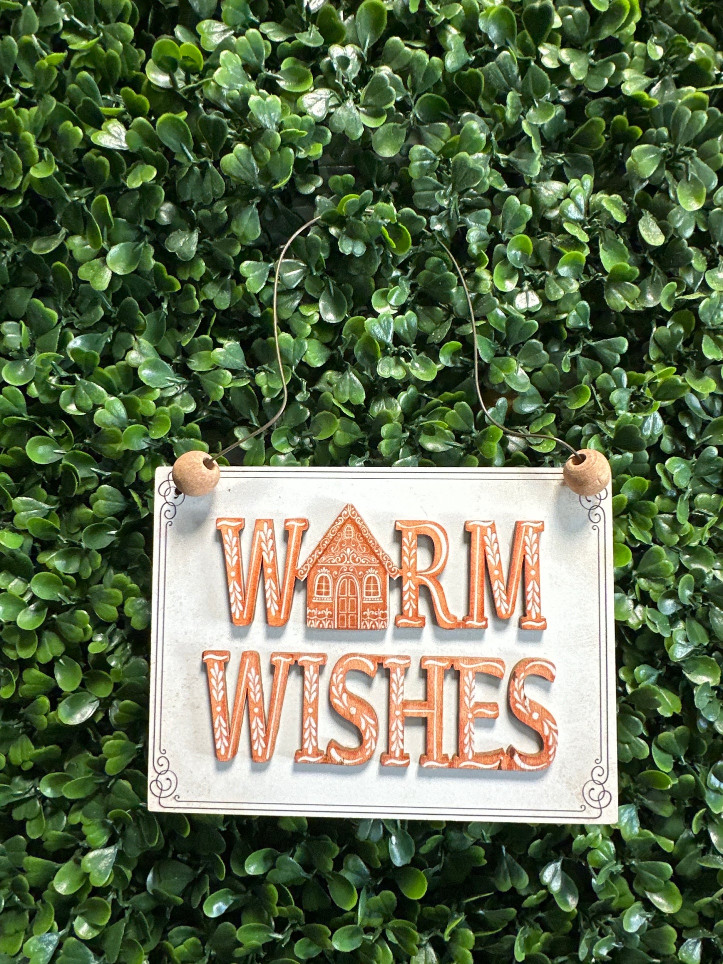 Gingerbread Holiday Hanging Signs