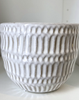 Ceramic Grey & White Planter
