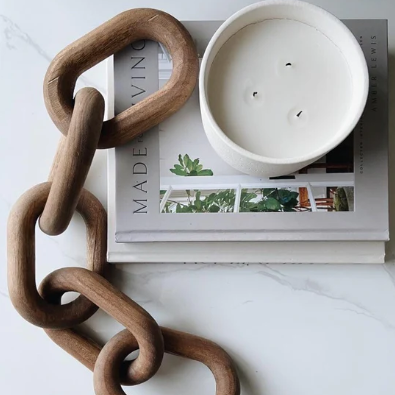 Wooden Chain Decor