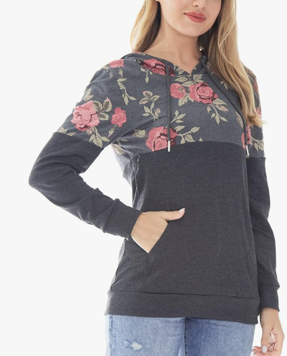 Mama's Boobery Nursing Hoodie Size Medium