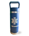 YETI 18oz Bottle with Color Match Straw Lid