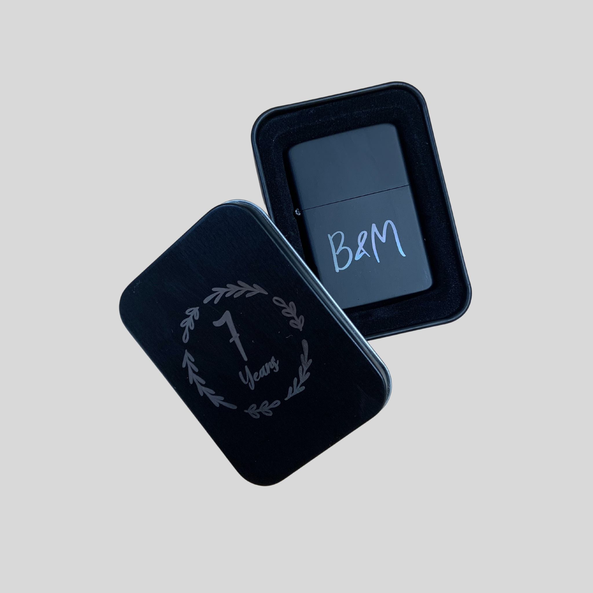 STAR Lighter in Metal Tin - Laserable