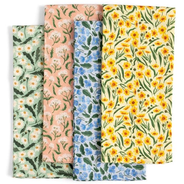 1Canoe2- Floral Towel Set