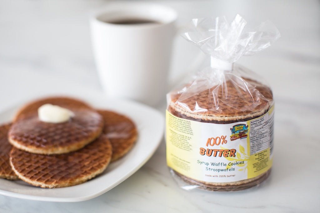 Double Dutch 100% Butter Syrup Waffle Cookies (Stroopwafels)