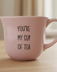 Tea Bag Holder & Teaspoon Set – Fun Phrases for Tea Lovers