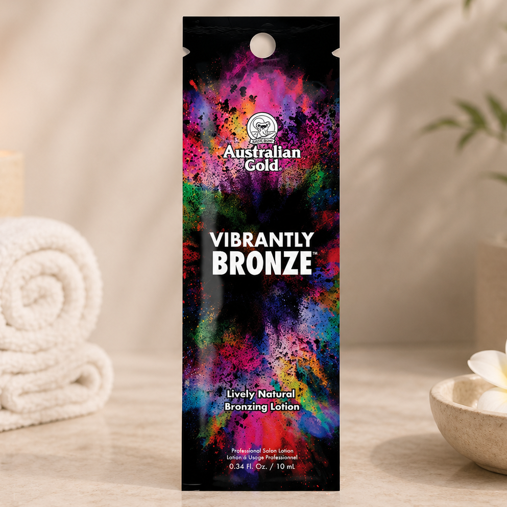 Australian Gold Vibrantly Bronze Tanning Lotion Packet
