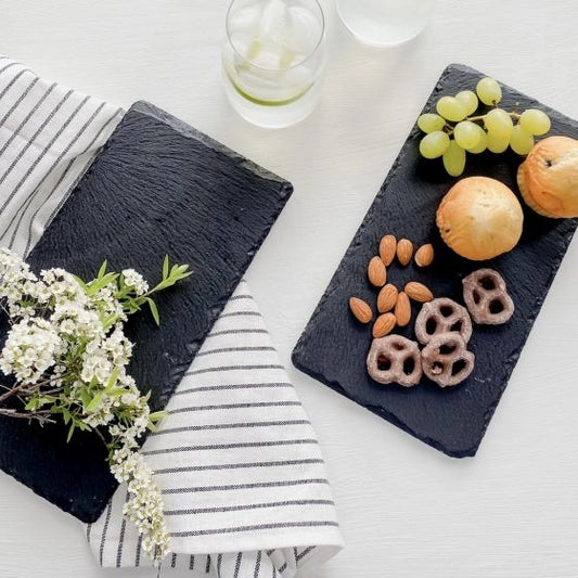 Slate Cheese Board Set