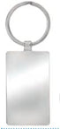 Metal Frame Leatherette Customizable Back Pack Tag/Keychains