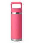 YETI 18oz Bottle with Color Match Straw Lid