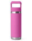 YETI 18oz Bottle with Color Match Straw Lid