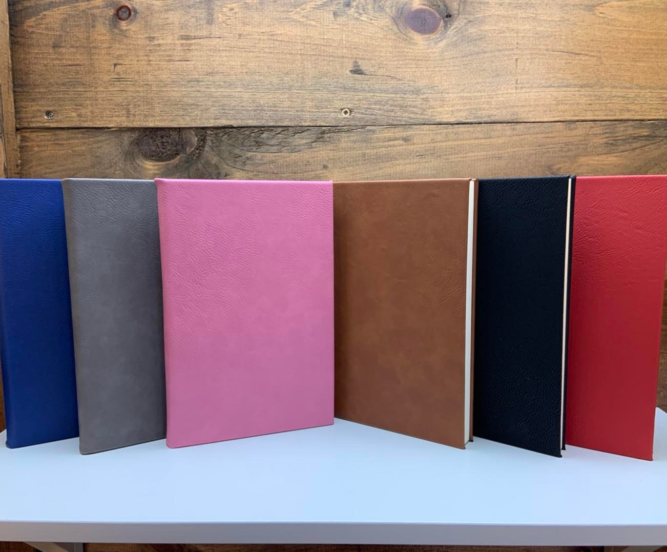 Customizable Hardcover Leather Journal