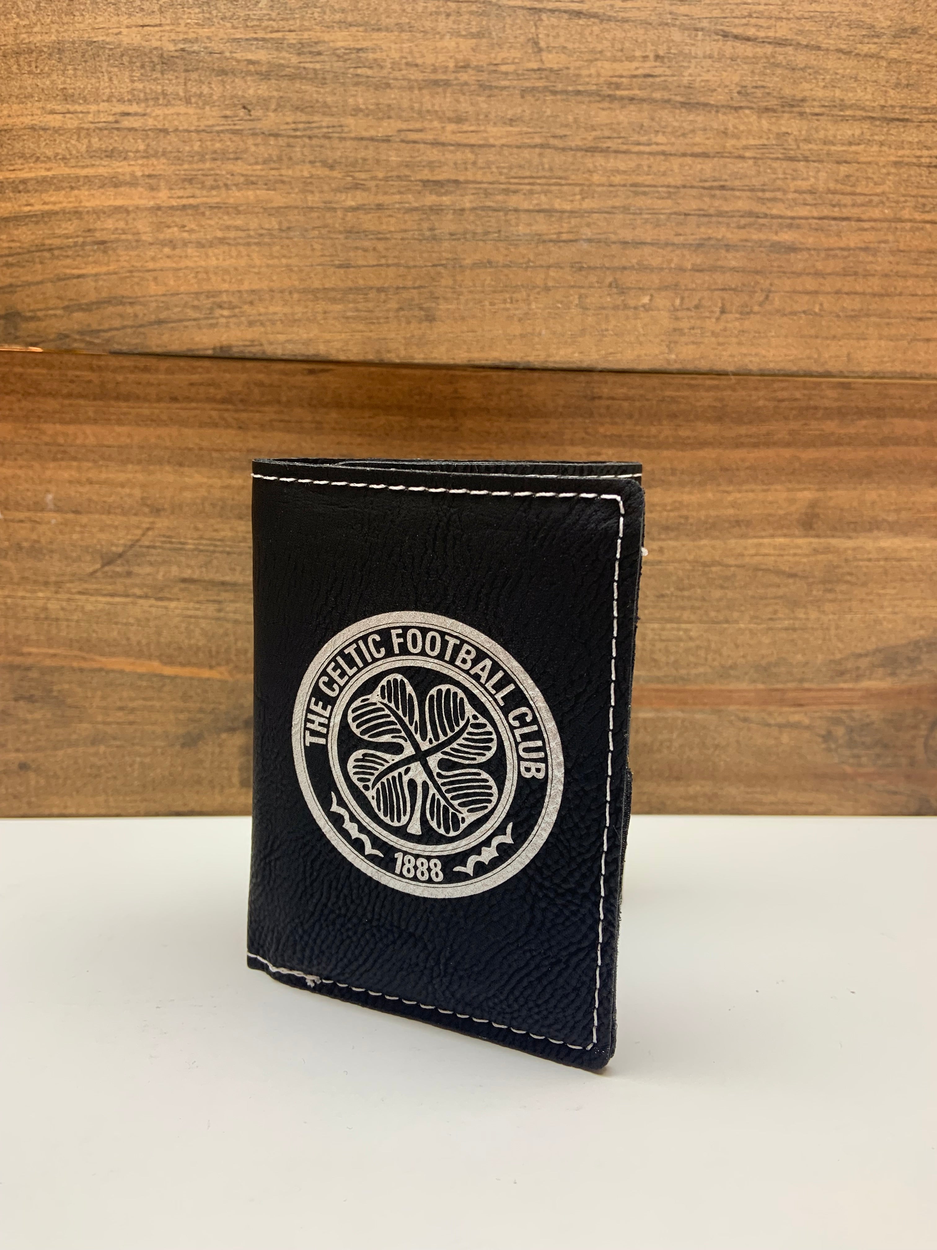 Customizable Leather Trifold Wallet