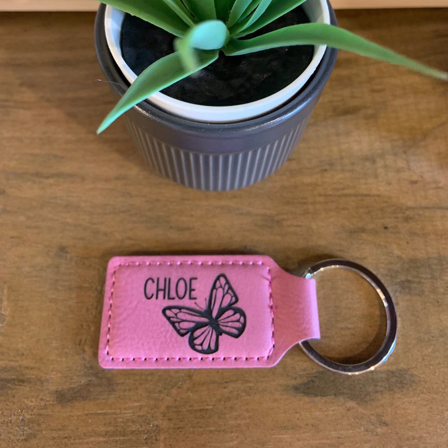 Leather Key Tag
