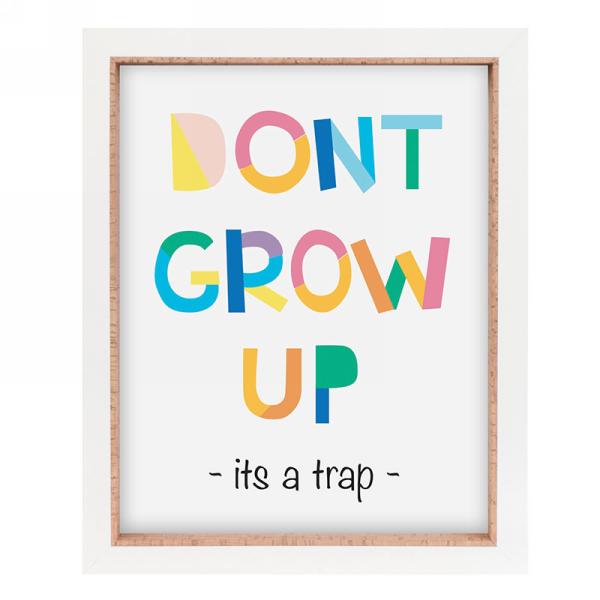 Don&#39;t Grow Up - Its A Trap Sign