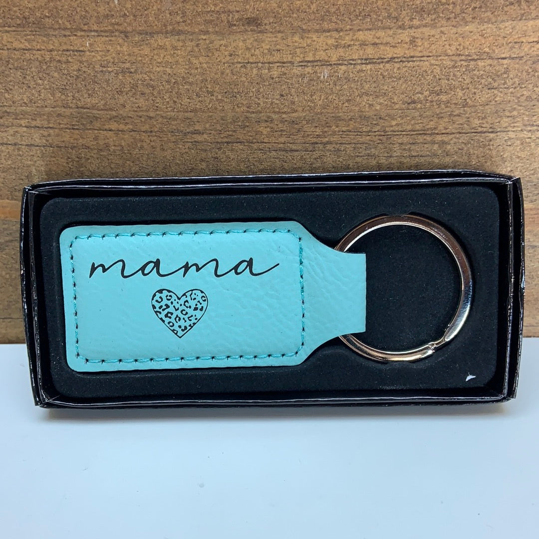 Leather Back Pack/Key Tag