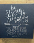 Customizable Leather 10X10 Signs