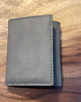 Customizable Leather Trifold Wallet