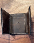 Customizable Leather Trifold Wallet
