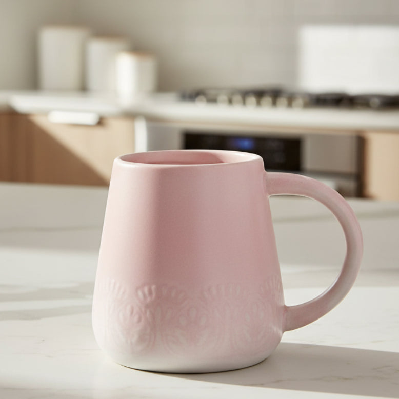 Pink Lace Mug