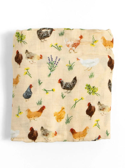 Bamboo-Cotton Swaddle Blanket
