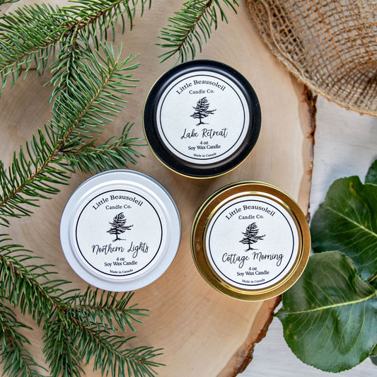 Little Beausoleil Candle Co. – Hand-Poured Soy Candles (4oz Tin)