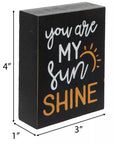 You Are My Sunshine Wood Decor