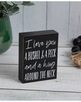 A Bushel & A Peck Wood Decor