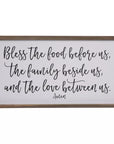 Bless The Food Wood Wall Decor