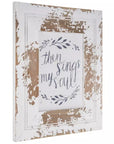 Then Sings My Soul Wood Wall Decor